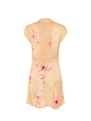 Mar De Margaritas - Swami - Abito Corto Mezza Manica, Collo Alla Corea - Mmabw01585-Ar14 - Lotus Pesca