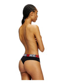 Diesel - Set da tre perizoma Stars con logo in vita - 00Se0K0Njap-E4101 - 016 - Black/Multi