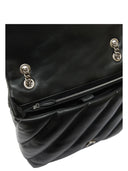 Pinko - Love Puff Big Cl Sheep Nappa - 100037-A0F2-Z99O - Nero-Old Silver