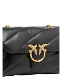 Pinko - Love Puff Classic Cl Sheep Nap - 100038-A0F2-Z99Q - Nero-Antique Gold