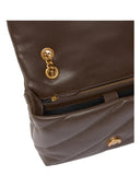 Pinko - Borsa media a tracolla Love Bag Puff Maxi Quilt - 100038A0F2-M12Q - Marrone Marasca-Antique Gold