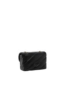 Pinko - Borsa Love Puff Mini Cl Sheep Nappa - 100039-A0F2-Z99O - Nero-Old Silver