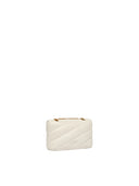 Pinko - Borsa Love Puff Baby Cl Sheep Nappa - 100040-A0F2-Z14Q - Bianco Seta-Antique Gold