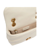 Pinko - Borsa Love Puff Baby Cl Sheep Nappa - 100040-A0F2-Z14Q - Bianco Seta-Antique Gold