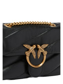 Pinko - Borsa Love Puff Baby Cl Sheep Nappa - 100040-A0F2-Z99Q - Nero-Antique Gold