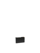 Pinko - Airone Cardholder Vitello Seta - 100251-A0F1-Z99Q - Nero-Antique Gold