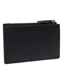 Pinko - Porta carte con zip Arone - 100251A0F1-Z99Q - Nero-Antique Gold