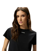 Pinko - T-Shirt Basico Jersey Logo Sta - 100373-A34F-Z99 - Nero Limousine