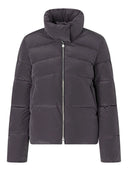 Pinko - Caban in tela tecnica idrorepellente - 101598A39J-C44 - Grigio Ostrica