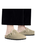 Birkenstock - Sabot Boston - 1028299 - Shearling Taupe