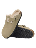 Birkenstock - Sabot Boston - 1028299 - Shearling Taupe