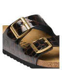 Birkenstock - Sandali Arizona Emboss - 1032864 - Animal black