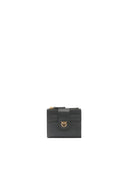 Pinko - Multi Purpose Wallet Vitello - 103610-A0F1-Z99Q - Nero-Antique Gold