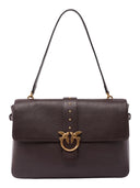 Pinko - Borsa a spalla grande Extra Love Bag One Slouchy - 105067A2Jg-M12Q - Marrone Marasca-Antique Gold