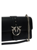Pinko - Borsa Love One Classic St. Cl Vitell - 105857-A0F1-Z99O - Nero-Old Silver