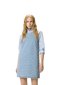 Pinko - Abito Amorino Diamond Ripped - 106245-A32N-Pje - Lavaggio Chiaro
