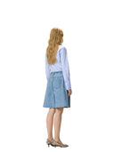 Pinko - Bermuda Ballo Denim + Eyelets - 106258-A32O-Pjd - Lavaggio Medio