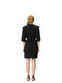 Pinko - Abito Allie Jersey Crepe Pesan - 106484-A32D-Z99 - Nero Limousine