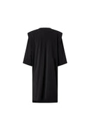 Pinko - Abito Allie Jersey Crepe Pesan - 106484-A32D-Z99 - Nero Limousine
