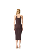 Pinko - Abito Elinor Costina Crepe - 106629-A32C-M28 - Marrone