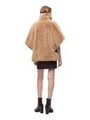 Pinko - Cappa New Comodino effetto pelliccia - 107043A3E7-C32 - Beige-Giorno Piovoso