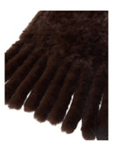 Pinko - Maxi sciarpa Gelso effetto pelliccia - 107079A3Eh-L72 - Marrone Testa Moro