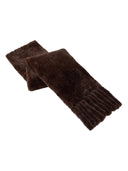 Pinko - Maxi sciarpa Gelso effetto pelliccia - 107079A3Eh-L72 - Marrone Testa Moro