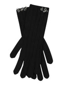 Pinko - Guanti Ginseng di lana - 107362A3Ew-Z99 - Nero Limousine