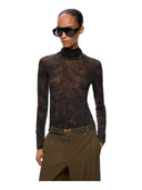 Pinko - Dolcevita Brendola con stampa camouflage floreale - 107735A3Mt-Sd3 - Mult.Verde/Nero