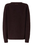 Pinko - Maglia Gracidio in lana a coste - 107872A3P4-M04 - Marrone Oltre Buio