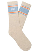 Ugg - Calze W Jedlyn Varsity Crew - 1176830-Nph - Nimbus Heather/Clear Sapphire