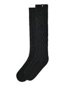 Ugg - Calze W Rensa Cable Knit Knee High - 1180733-Blk - BLACK
