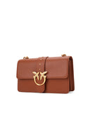 Pinko - Borsa Love One Classic St. Cl Vitell - 105857-A0F1-L17Q - Marrone - Leone-Antique Gold