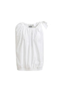 Essentiel Antwerp - Top Jaylah Asimmetrico con Nastro - Jaylah-Wh00 - White
