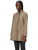 Rains - Giacca Curve Long Jacket W3 - Ra18050-133 - Beige