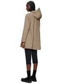 Rains - Giacca Curve Long Jacket W3 - Ra18050-133 - Beige