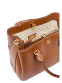 Lauren Ralph Lauren - Bauletto Marcy piccolo in pelle - 431876725005 - Brown
