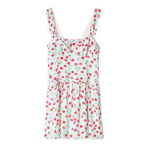 Immagine di Mar De Margaritas - Claire - Abito Corto Crepe Scollo A Cuore E Gonna - Mmabw01158-Tmfi0025-Ve56 - Cerises Vert - Mini Abito di Mar De Margaritas disponibile su Barbara1999.