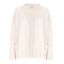 Immagine di Laneus - Knitted Cardigan Woman - S5Lawoca238-013 - Crema - Cardigan di Laneus disponibile su Barbara1999.