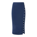 Immagine di Pinko - Montenero Gonna Viscosa Elite - 104726-A2F0-G82 - Blu Tenebra - Gonna di Pinko disponibile su Barbara1999.