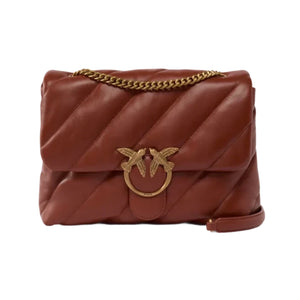 Immagine di Pinko - Love Puff Big Cl Sheep Nappa - 100037-A0F2-L84Q - Arabo-Antique Gold - Borsa a Tracolla di Pinko disponibile su Barbara1999.