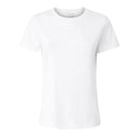 pinko - bussolotto t-shirt jersey logo - 100355-a2hn-z04 - bianco brill.