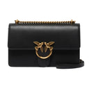 pinko - love one classic dc vitello se - 100941-a0f1-z99q - nero-antique gold