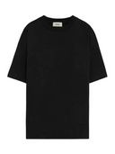 a paper kid - jersey t-shirt unisex - f5pkuath218-110 - nero