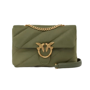 Immagine di Pinko - Love Puff Classic Cl Recycled - 100038-A05F-X25Q - Scricciolo-Antique Gold - Borsa a Tracolla di Pinko disponibile su Barbara1999.