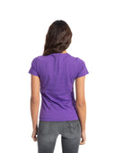 Pinko - T-shirt Bussolotto ricamo Love Birds - 100355-A2RD-W79 - Viola Reale