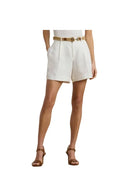 Lauren Ralph Lauren - terrish pleated shorts - 200971319001 - white