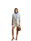 Lauren Ralph Lauren - Terrish pleated shorts - 200971319001 - White