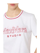 Max Mara Studio - T-Shirt Mstpugnale - 2616971011600-001 - Bianco