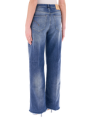Dondup - Pantalone Francine - Dp777-Dfe286D-Ma8-Dd-800 - Blu